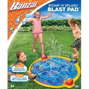 Banzai Stomp 'N Splash Blast Pad New